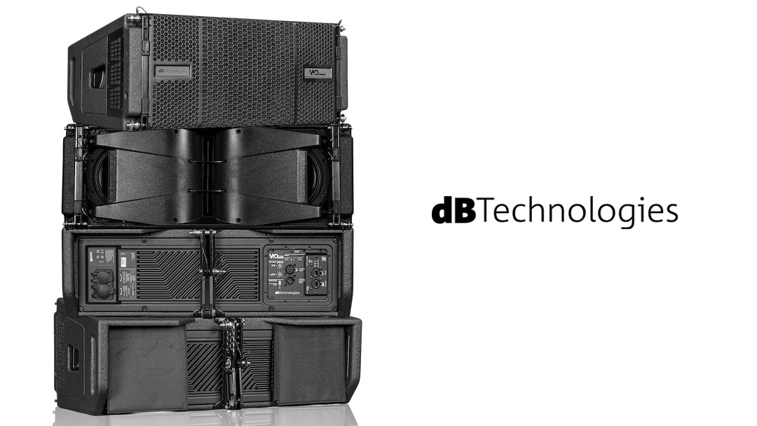 dBTechnologies VIO L1608 — line array active 3 đường compact. Ảnh: dBTechnologies