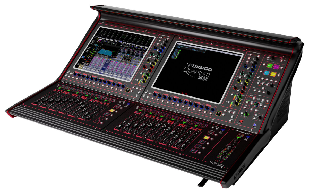DiGiCo Quantum225 DS. Ảnh: DiGiCo