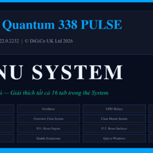DiGiCo Quantum 338 – Menu System (Hướng dẫn tiếng Việt)